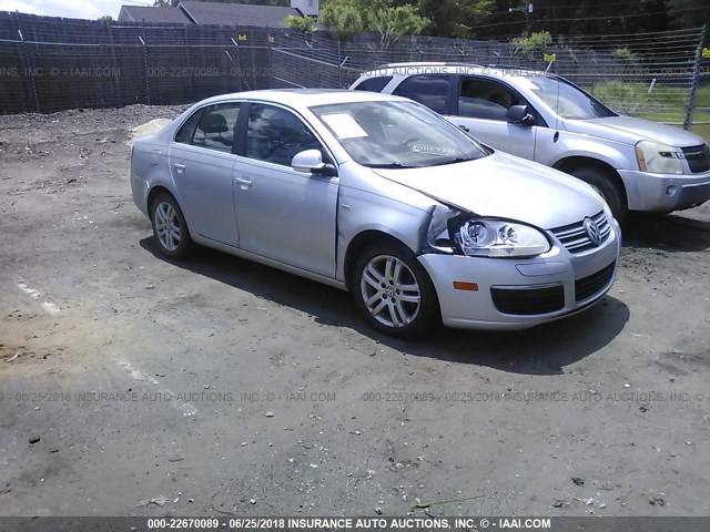 3VWEF71K07M201916 - 2007 VOLKSWAGEN JETTA WOLFSBURG 银色 照片 1