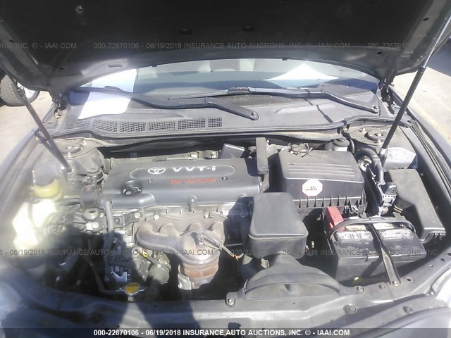 4T4BE46K09R127526 - 2009 TOYOTA CAMRY SE/LE/XLE 灰色 照片 10