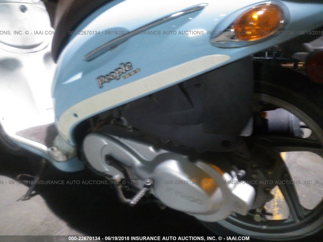 RFBB2J1059B251155 - 2009 KYMCO USA INC PEOPLE 150 Light Blue photo 9