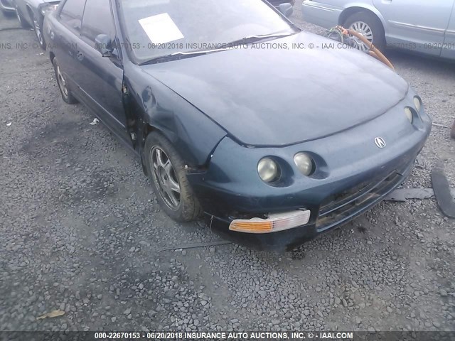 JH4DB7662TS010326 - 1996 ACURA INTEGRA SE GREEN photo 6