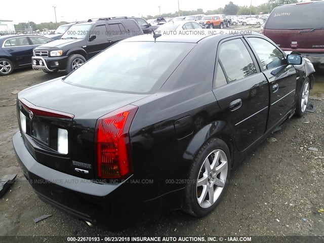 1G6DN57U270120078 - 2007 CADILLAC CTS-V BLACK photo 4