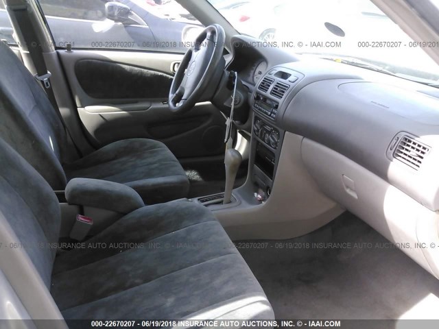 1NXBR12E7XZ276770 - 1999 TOYOTA COROLLA VE/CE/LE 银色 照片 5