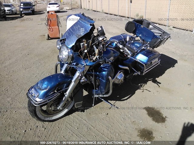 1HD1FCW1X5Y607177 - 2005 HARLEY-DAVIDSON FLHTCUI BLUE photo 2