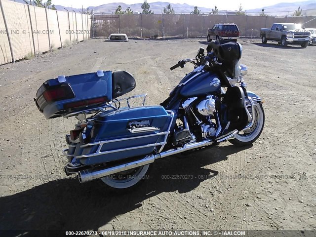 1HD1FCW1X5Y607177 - 2005 HARLEY-DAVIDSON FLHTCUI BLUE photo 4