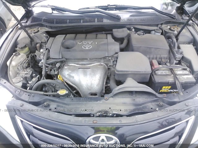 4T4BF3EK8AR055150 - 2010 TOYOTA CAMRY SE/LE/XLE 黑色 照片 10