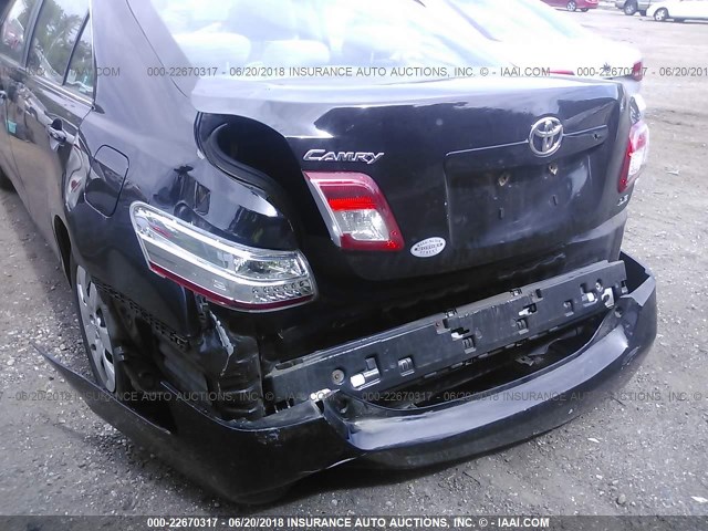4T4BF3EK8AR055150 - 2010 TOYOTA CAMRY SE/LE/XLE 黑色 照片 6