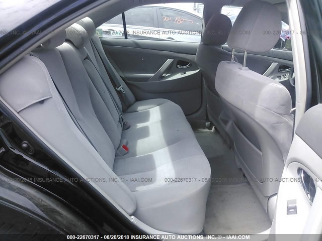 4T4BF3EK8AR055150 - 2010 TOYOTA CAMRY SE/LE/XLE 黑色 照片 8
