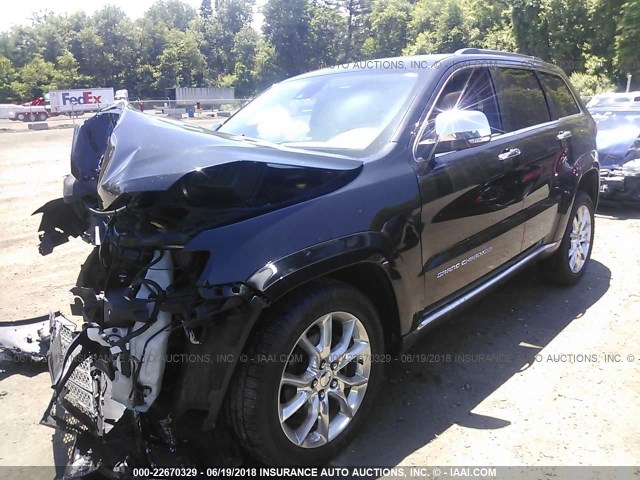 1C4RJFJG1FC717534 - 2015 JEEP GRAND CHEROKEE SUMMIT Qara foto 2