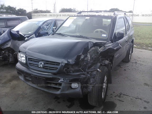 4S6CK58W7Y4400920 - 2000 HONDA PASSPORT EX/LX Սև լուսանկար 2