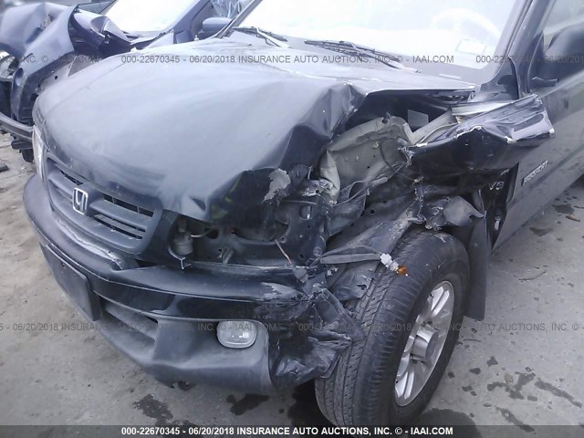 4S6CK58W7Y4400920 - 2000 HONDA PASSPORT EX/LX Սև լուսանկար 6