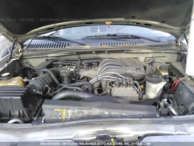 1FMZU73K84ZA55147 - 2004 FORD EXPLORER XLT/XLT SPORT/NBX 棕色 照片 10