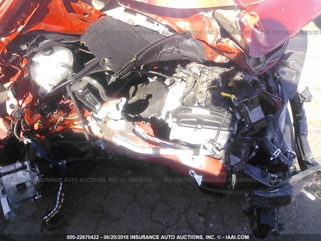 KM8J3CA40HU417083 - 2017 HYUNDAI TUCSON LIMITED/SPORT AND ECO/SE ORANGE photo 10