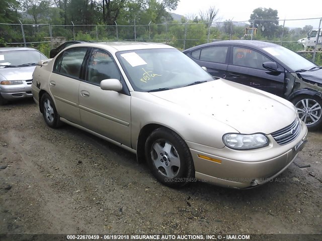 1G1NE52J12M524529 - 2002 CHEVROLET MALIBU LS TAN photo 1