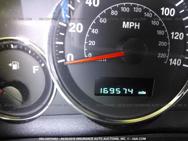 1J8HG48N16C323012 - 2006 JEEP COMMANDER შავი ფოტო 7