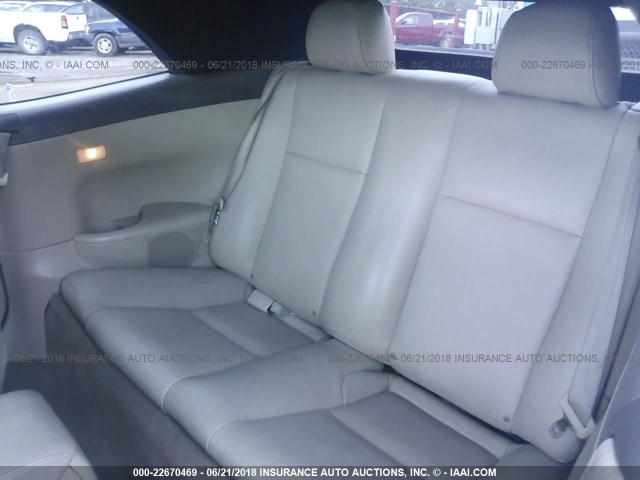 4T1FA38P66U106007 - 2006 TOYOTA CAMRY SOLARA SE/SLE Ağ foto 8