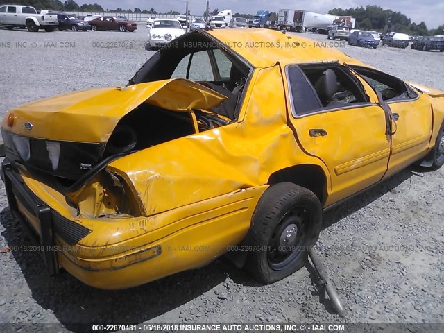 2FABP7AV7BX179137 - 2011 FORD CROWN VICTORIA S YELLOW photo 6