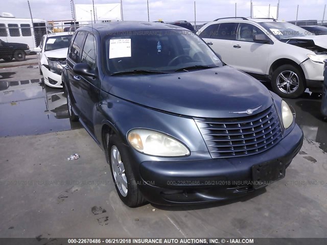 3C8FY58B13T501359 - 2003 CHRYSLER PT CRUISER TOURING BLUE photo 1