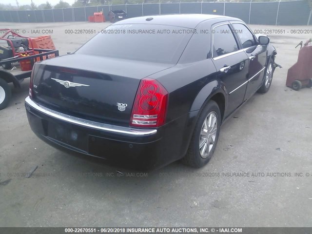 2C3KK63T69H586972 - 2009 CHRYSLER 300C BLACK photo 4