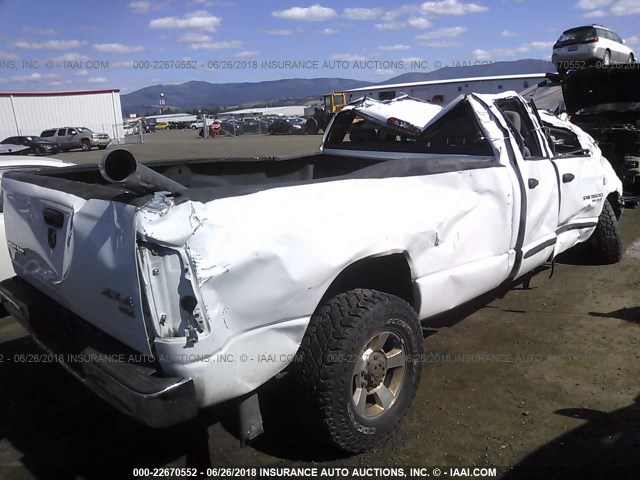 3D7LX38C66G212730 - 2006 DODGE RAM 3500 ST/SLT WHITE photo 4