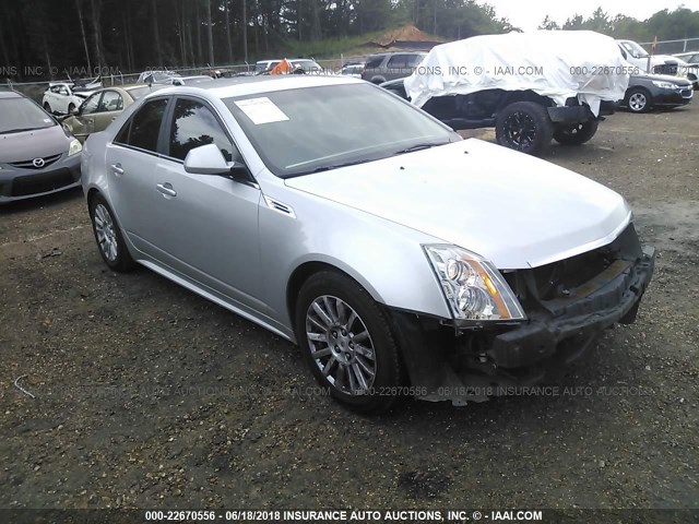 1G6DE5EGXA0143547 - 2010 CADILLAC CTS LUXURY COLLECTION SILVER photo 1