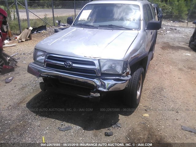 JT3GM84R4X0041949 - 1999 TOYOTA 4RUNNER SILVER photo 6