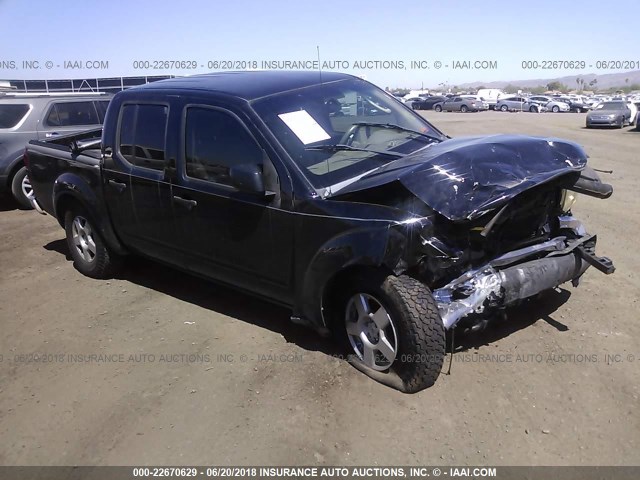 1N6AD07UX8C429784 - 2008 NISSAN FRONTIER CREW CAB LE/CREW CAB SE/C BLACK photo 1