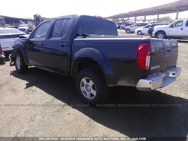 1N6AD07UX8C429784 - 2008 NISSAN FRONTIER CREW CAB LE/CREW CAB SE/C BLACK photo 3