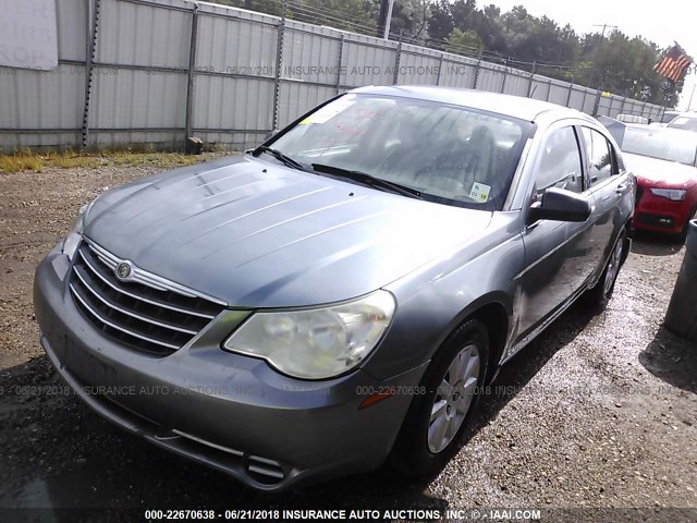 1C3LC46K57N669130 - 2007 CHRYSLER SEBRING BLUE photo 2