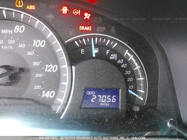 4T1BF1FK2FU909893 - 2015 TOYOTA CAMRY LE/XLE/SE/XSE BLUE photo 7