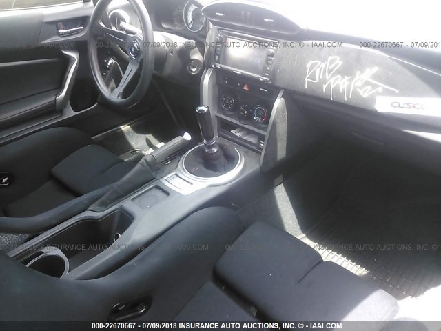 JF1ZNAA11D1732505 - 2013 TOYOTA SCION FR-S ORANGE photo 5