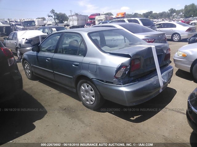 2HGEJ6619YH517005 - 2000 HONDA CIVIC SE GRAY photo 3