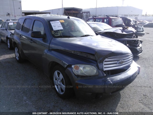 3GNCA13D68S707145 - 2008 CHEVROLET HHR LS GRAY photo 1