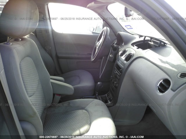 3GNCA13D68S707145 - 2008 CHEVROLET HHR LS GRAY photo 5