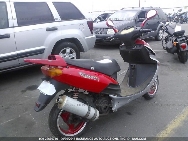 3CG3D7D4163002006 - 2006 TANK 150  Rojo foto 4