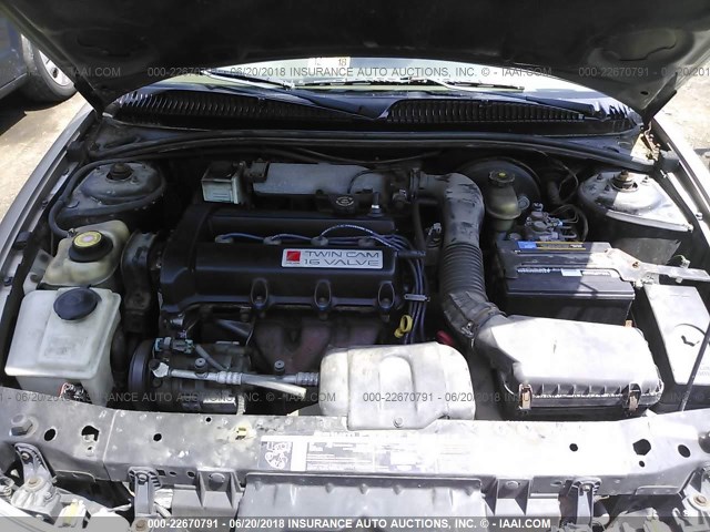 1G8ZH1275WZ137076 - 1998 SATURN SC2 GOLD photo 10