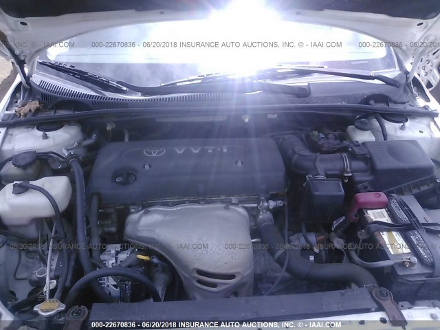JTKDE167760075518 - 2006 TOYOTA SCION TC 白色 照片 10