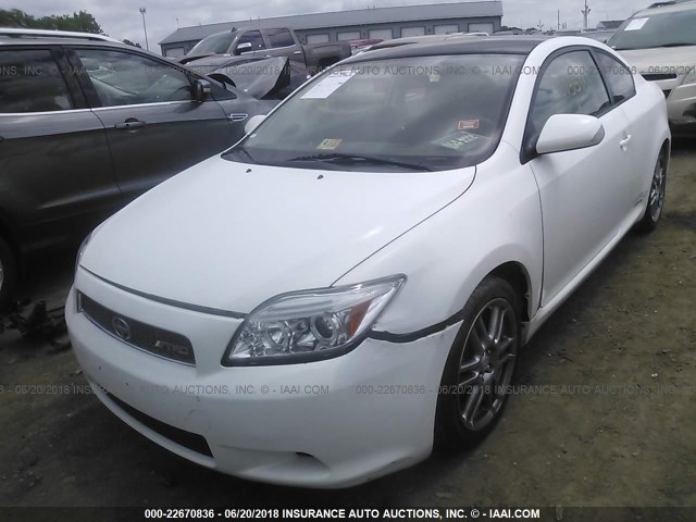 JTKDE167760075518 - 2006 TOYOTA SCION TC 白色 照片 2