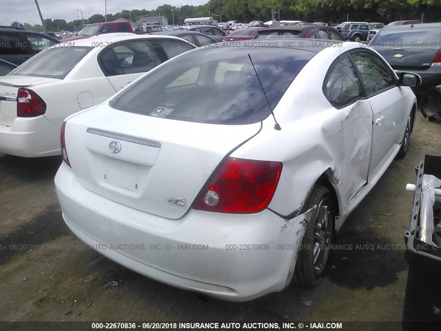JTKDE167760075518 - 2006 TOYOTA SCION TC 白色 照片 6