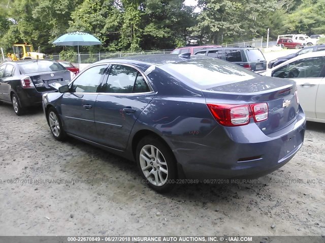 1G11C5SL4FF233880 - 2015 CHEVROLET MALIBU 1LT 蓝色 照片 3