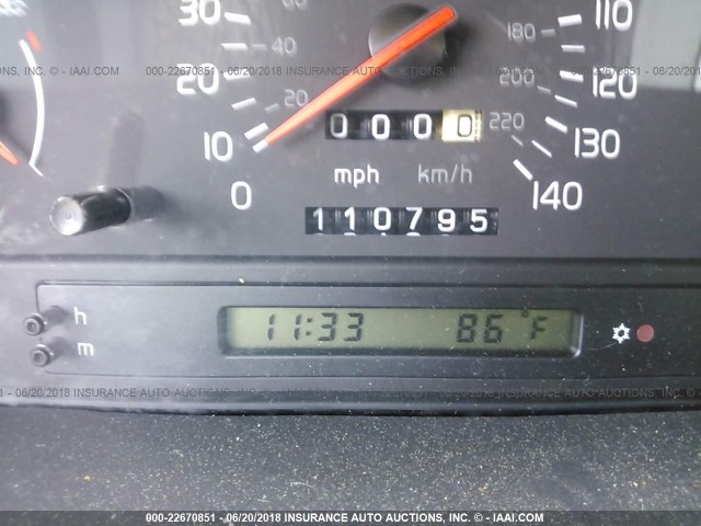 YV1LS5551V2408280 - 1997 VOLVO 850 Argent photo 7