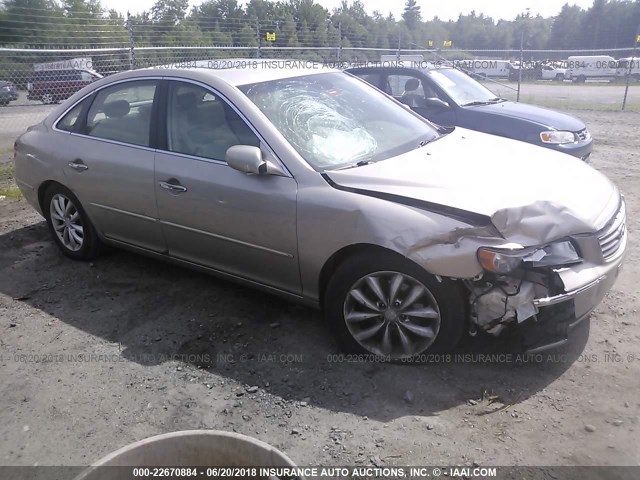 KMHFC46F06A126409 - 2006 HYUNDAI AZERA SE/LIMITED GOLD photo 1