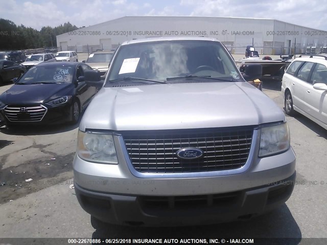1FMPU14WX4LA94492 - 2004 FORD EXPEDITION XLS SILVER photo 6