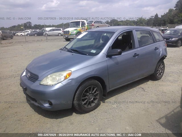 2T1KR32E06C596332 - 2006 TOYOTA COROLLA MATRIX XR Light Blue photo 2