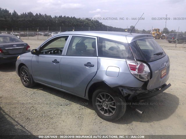2T1KR32E06C596332 - 2006 TOYOTA COROLLA MATRIX XR Light Blue photo 3
