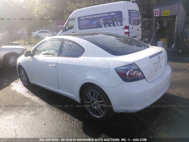 JTKDE167980269941 - 2008 TOYOTA SCION TC 白色 照片 3
