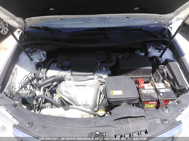 4T1BF1FK5CU122092 - 2012 TOYOTA CAMRY SE/LE/XLE 白色 照片 10