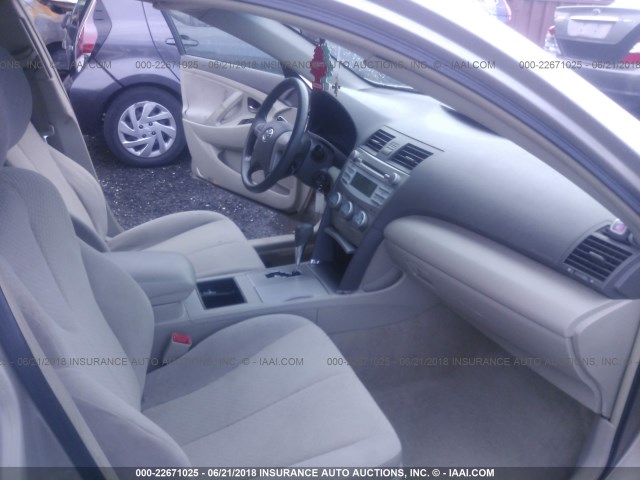 4T1BE46K87U017699 - 2007 TOYOTA CAMRY NEW GENERAT CE/LE/XLE/SE TAN photo 5