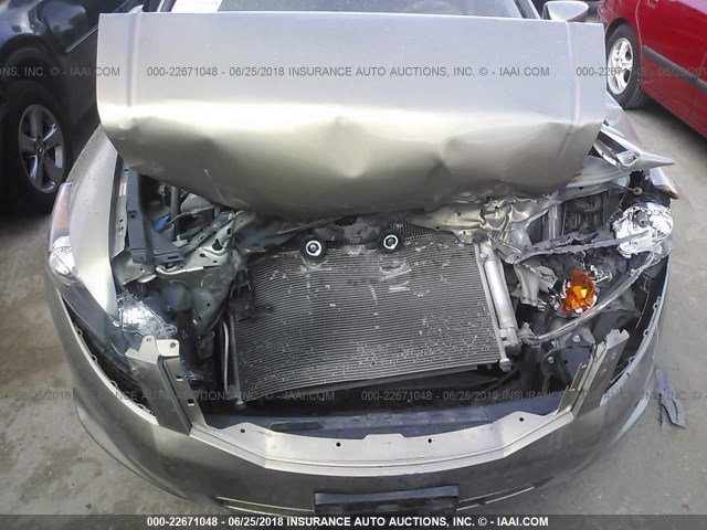 JHMCP26778C033837 - 2008 HONDA ACCORD EX GOLD photo 6