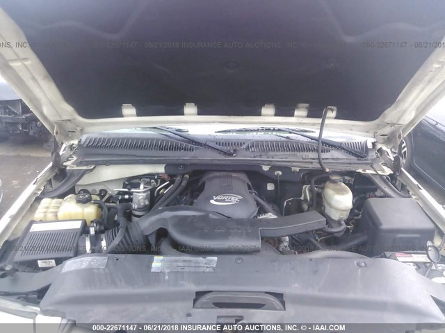 1GYEK63N74R189395 - 2004 CADILLAC ESCALADE LUXURY თეთრი ფოტო 10