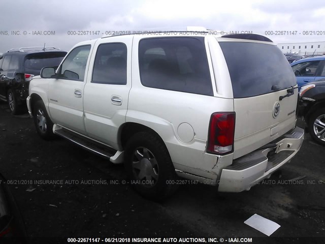 1GYEK63N74R189395 - 2004 CADILLAC ESCALADE LUXURY WHITE photo 3